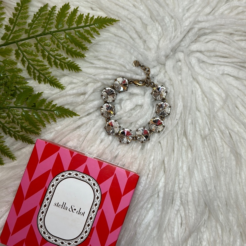 Amelie Sparkle gold Bracelet • Stella & Dot